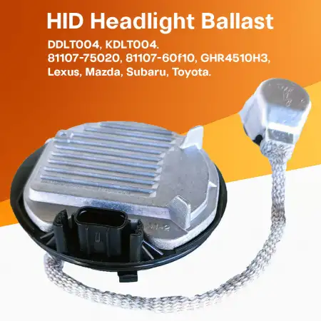 Denso DDLT004 / Koito KDLT004 OEM HID Headlight Ballast — Lexus, Toyota, Subaru & Mazda Replacement